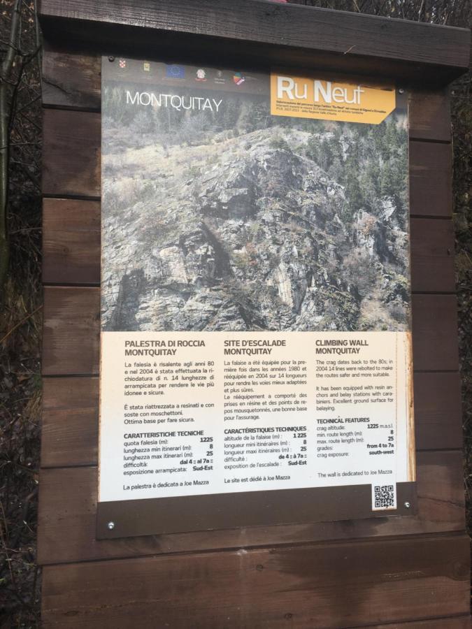 La Casa Del Bosco Lejlighed Aosta Eksteriør billede